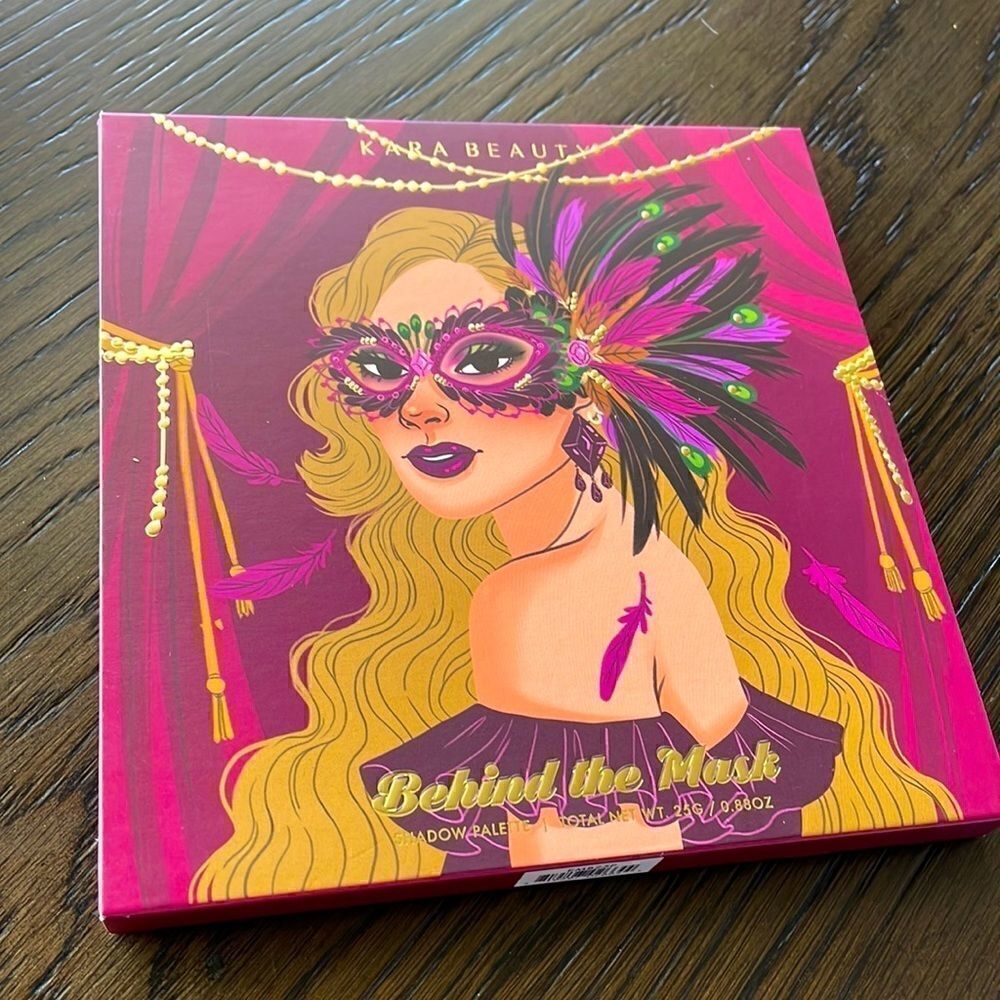 BNIB Kara Beauty Behind the mask 24 pan eyeshadow palette